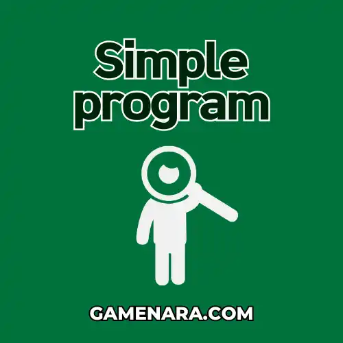 Simple Program